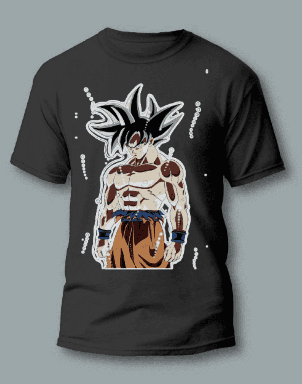 goku black t-shirt